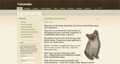 Desktop Screenshot of burmeseaustralia.com.au